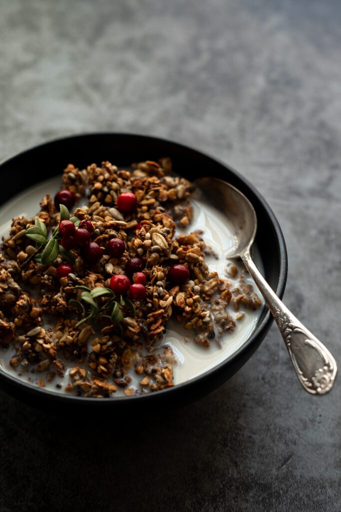 Meega röstitud granola Kristi Rebane toidublogija