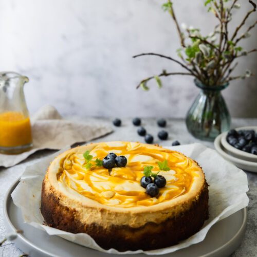 Mango-kohupiimakook toidublogija Kristi Rebane