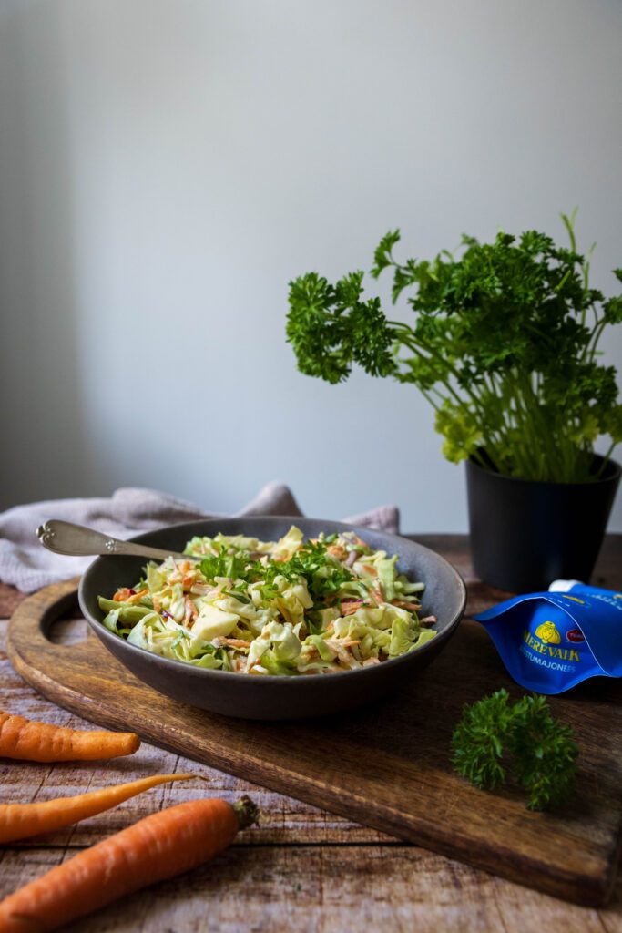 Lihtne coleslaw kristi rebane toidublogija