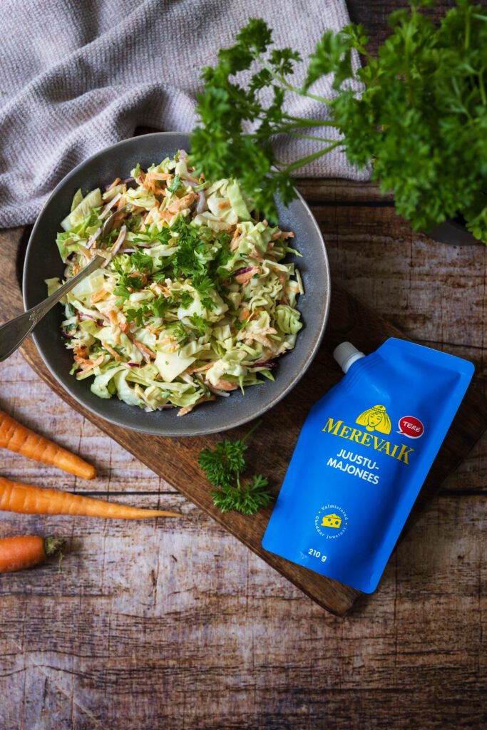 Lihtne coleslaw kristi rebane toidublogija