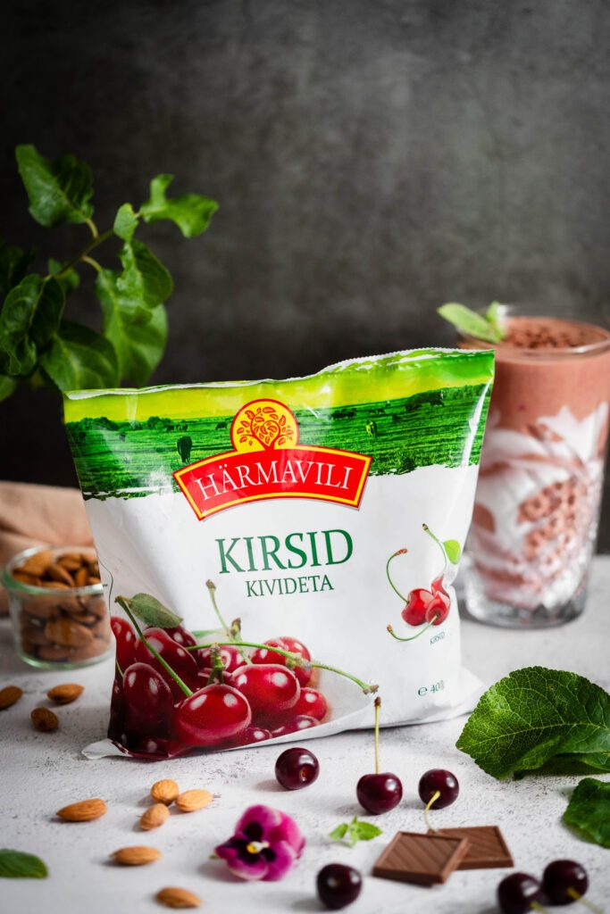 Kirsi-kookosesmuuti toidublogija Kristi Rebane