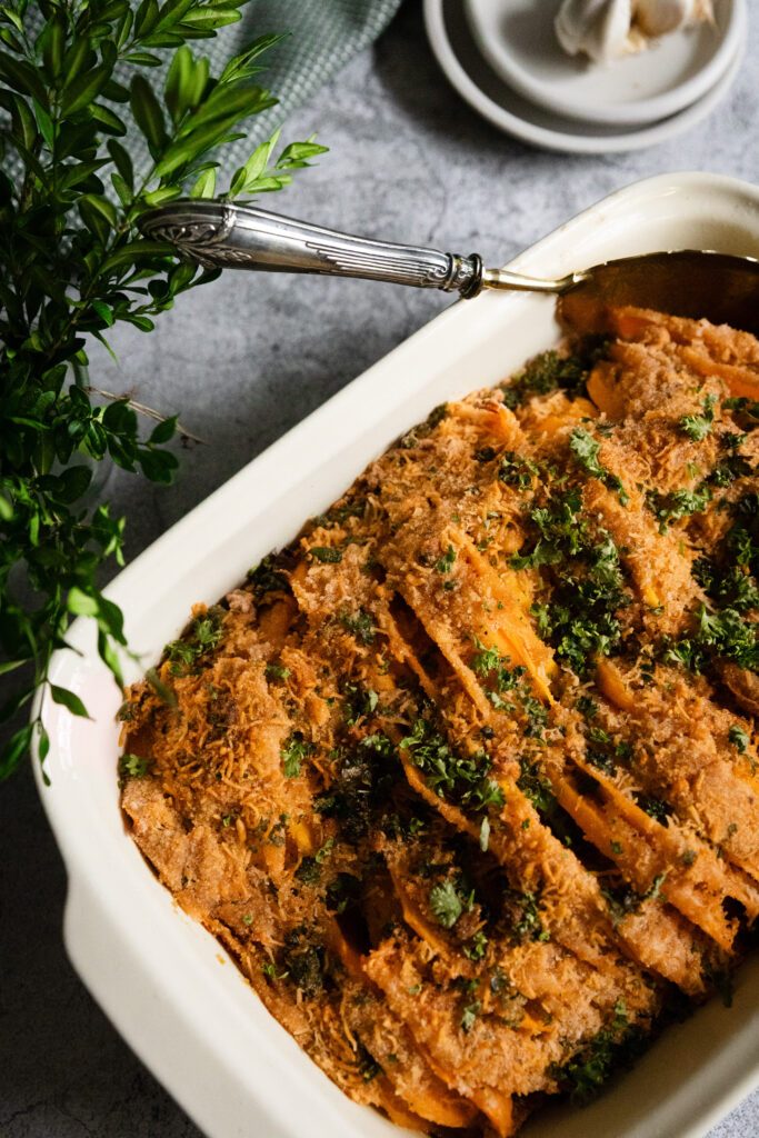 Parmesaniga kõrvitsavorm toidublogija Kristi Rebane