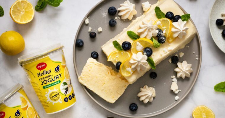 Sidruni-vanilje semifreddo