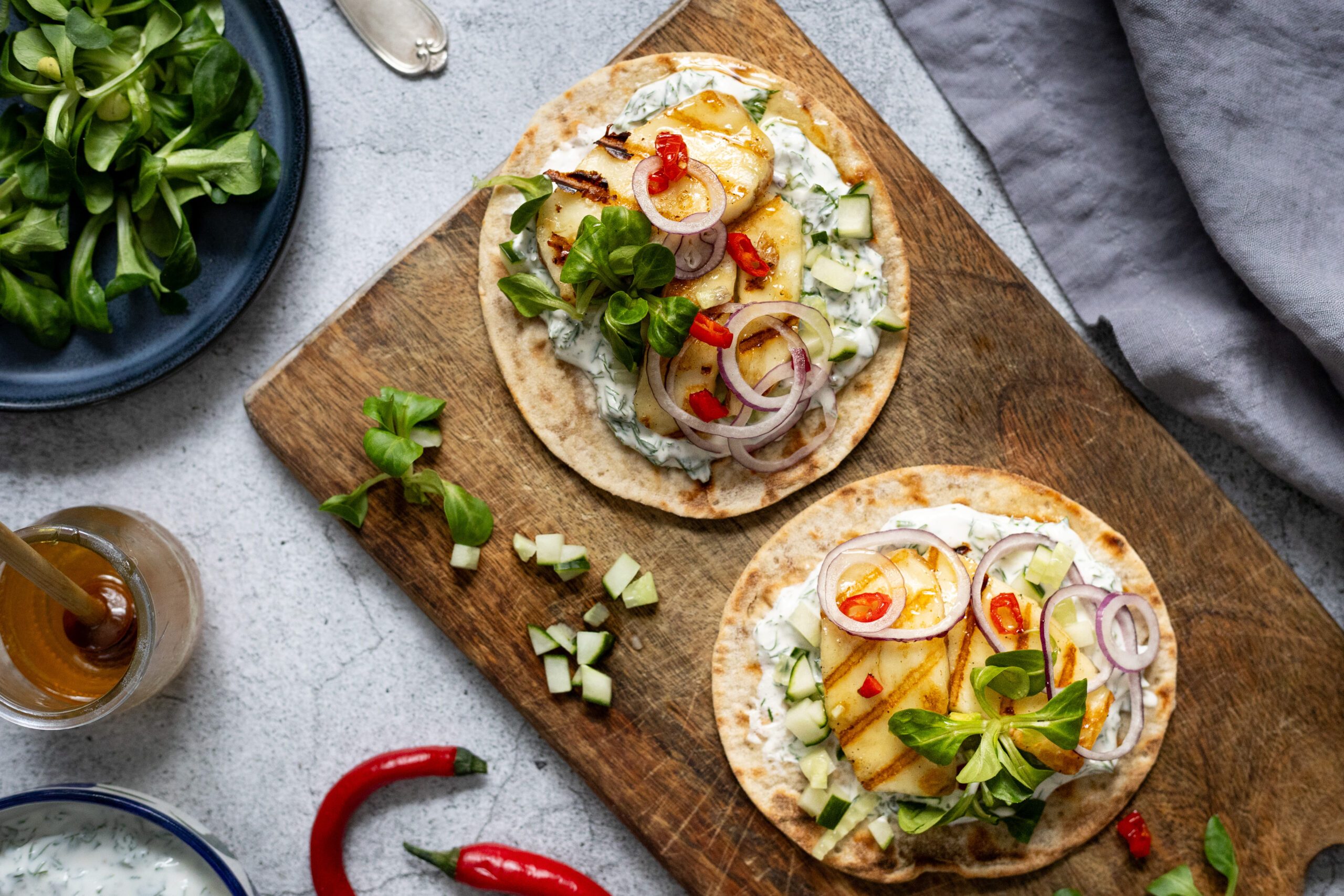 Gluteenivabad halloumi lameleivad