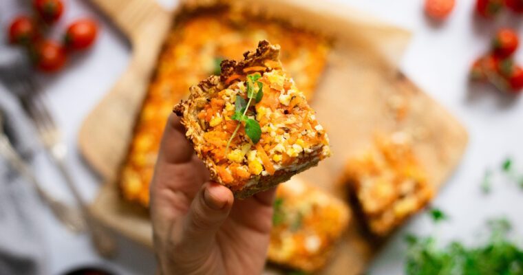 Gluteenivaba kohupiimapõhjal porgandipirukas