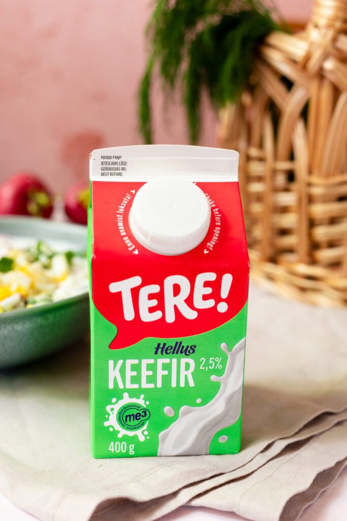 Keefiri külmsupp toidublogija Kristi Rebane